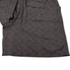 ルイ・ヴィトン LOUIS VUITTON モノグラム総柄シルクハーフパンツ HSP71W ブラウン シルク メンズ ショートパンツ