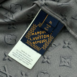 ルイ・ヴィトン LOUIS VUITTON モノグラム総柄半袖シルクシャツ HSS70W ブラウン シルク メンズ 半袖シャツ