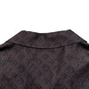ルイ・ヴィトン LOUIS VUITTON モノグラム総柄半袖シルクシャツ HSS70W ブラウン シルク メンズ 半袖シャツ