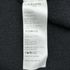 セリーヌ CELINE バックプリントロゴプルオーバーパーカー 2Y005632E ブラック コットン レディース パーカー