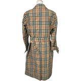 バーバリーロンドン BURBERRY LONDON チェックトレンチコート 8032221 ベージュ ポリエステル レディース トレンチコート