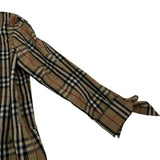 バーバリーロンドン BURBERRY LONDON チェックトレンチコート 8032221 ベージュ ポリエステル レディース トレンチコート