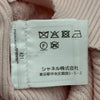 シャネル CHANEL ココマークボタン半袖リブニットカットソー P58467 ピンク コットン レディース カットソー
