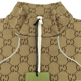 グッチ GUCCI GGジャガードクロップドカットソー 715524 ベージュ ナイロン レディース カットソー