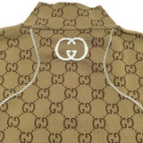 グッチ GUCCI GGジャガードクロップドカットソー 715524 ベージュ ナイロン レディース カットソー