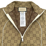 グッチ GUCCI GGジャガードクロップドカットソー 715524 ベージュ ナイロン レディース カットソー