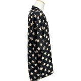 グッチ GUCCI インターロッキングG半袖シルクシャツ 694124 ブラック シルク メンズ 長袖シャツ