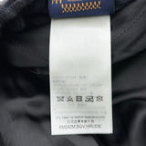 ルイ・ヴィトン LOUIS VUITTON ダミエ バーシティ レザー切替ブルゾン HRL83E レッド レザー/ウール メンズ ブルゾン