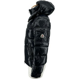 モンクレール MONCLER MAYA ダウンジャケット ブラック ナイロン レディース ダウンジャケット