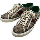 グッチ GUCCI TENNIS1977 GGキャンバスローカットスニーカー ベージュ GGキャンバス ユニセックス スニーカー