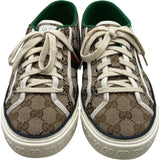 グッチ GUCCI TENNIS1977 GGキャンバスローカットスニーカー ベージュ GGキャンバス ユニセックス スニーカー