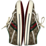 グッチ GUCCI TENNIS1977 GGキャンバスローカットスニーカー ベージュ GGキャンバス ユニセックス スニーカー