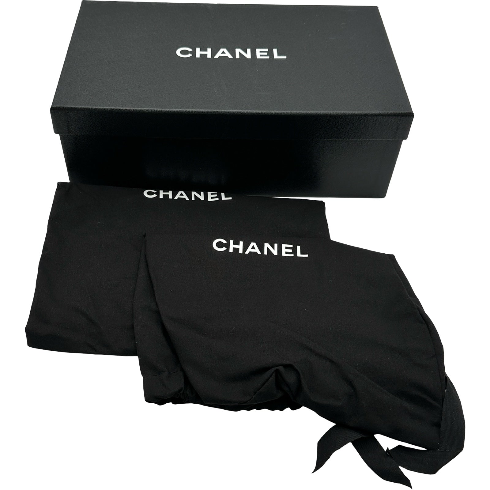 シャネル CHANEL ココマークチェーンフラットパンプス G38986 ブラック