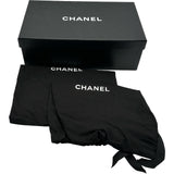 シャネル CHANEL ココマークチェーンフラットパンプス G38986 ブラック レザー レディース パンプス