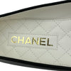 シャネル CHANEL ココマークチェーンフラットパンプス G38986 ブラック レザー レディース パンプス