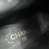 シャネル CHANEL ココマーク レザーブーティ G29412 ブラック レザー レディース ブーティ