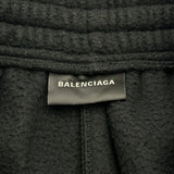 バレンシアガ BALENCIAGA ダーティー加工フリーススウェットパンツ 744513 ブラック ポリエステル メンズ その他ボトムス