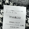 クリスチャン・ディオール Christian Dior ハウンドトゥースフーデットニットパーカー 014S92AM035 ブラック カシミヤ レディース パーカー