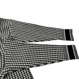 クリスチャン・ディオール Christian Dior ハウンドトゥースフーデットニットパーカー 014S92AM035 ブラック カシミヤ レディース パーカー