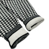 クリスチャン・ディオール Christian Dior ハウンドトゥースフーデットニットパーカー 014S92AM035 ブラック カシミヤ レディース パーカー