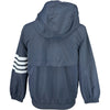 トムブラウン THOM BROWNE NEW YORK リップストップメッシュ 4BAR フード付きジャケット MJT309A ネイビー ナイロン メンズ ナイロンジャケット