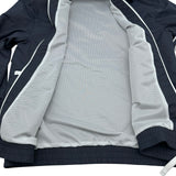 トムブラウン THOM BROWNE NEW YORK リップストップメッシュ 4BAR フード付きジャケット MJT309A ネイビー ナイロン メンズ ナイロンジャケット