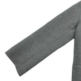 エルメス HERMES カシミヤ ロングコート グレー カシミヤ レディース その他アウター