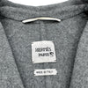 エルメス HERMES カシミヤ ロングコート グレー カシミヤ レディース その他アウター
