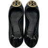 トリーバーチ TORY BURCH フラットパンプス ブラック レザー レディース パンプス