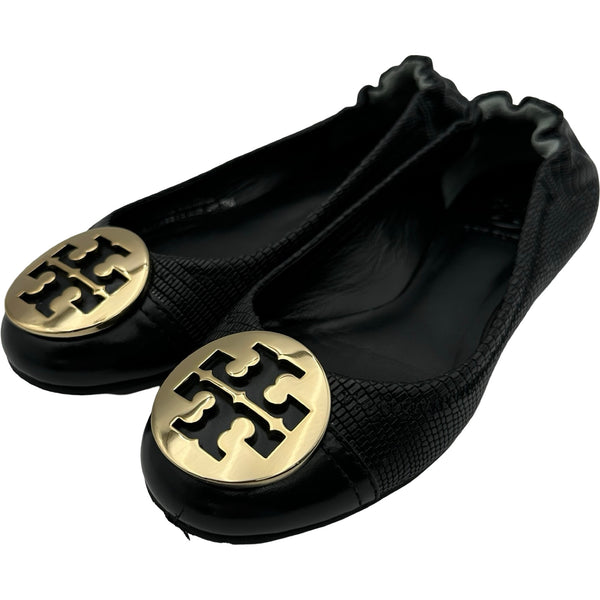 ❤️ToryBurch❤️ブラックレザーフラットシューズ 2300045489395_1_600x600_crop_c