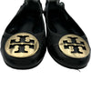 トリーバーチ TORY BURCH フラットパンプス ブラック レザー レディース パンプス