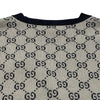 グッチ GUCCI GG総柄ニットカーディガン 692727 ネイビー コットン メンズ カーディガン