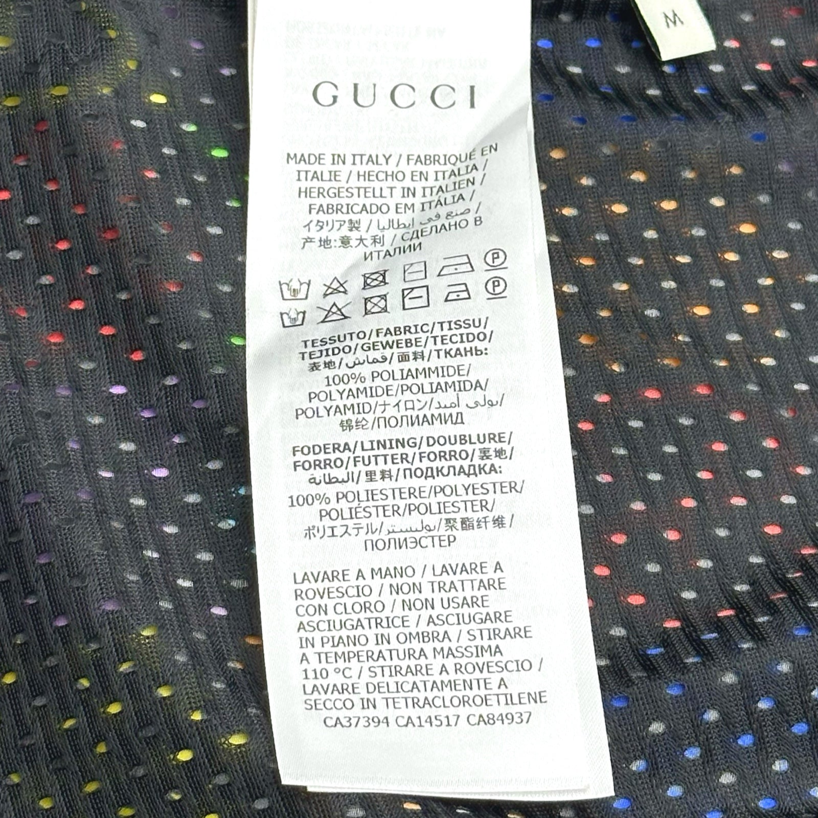 グッチ GUCCI GG総柄ナイロンジャケット 605448 ブラック ナイロン