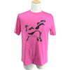 エルメス HERMES ホースプリントTシャツ ピンク コットン メンズ 半袖Ｔシャツ