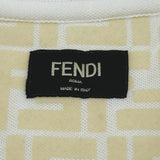 フェンディ FENDI FF総柄カットソー FY0936 アイボリー コットン メンズ カットソー