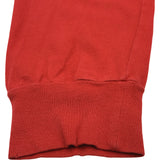 グッチ GUCCI ロゴプリント長袖Tシャツ 476330 レッド コットン メンズ 長袖Ｔシャツ