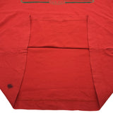グッチ GUCCI ロゴプリント長袖Tシャツ 476330 レッド コットン メンズ 長袖Ｔシャツ
