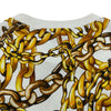 ルイ・ヴィトン LOUIS VUITTON 総柄プリントシャツ FOTS36 ホワイト コットン レディース 半袖Ｔシャツ