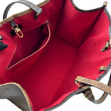 ルイ・ヴィトン LOUIS VUITTON オンザゴー GM M44576 ブラウン ジャイアント・リバース メンズ ハンドバッグ
