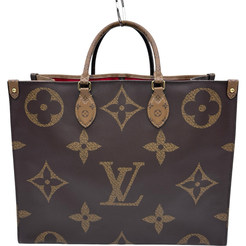 ルイ・ヴィトン LOUIS VUITTON オンザゴー GM M44576 ブラウン