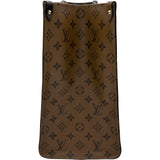 ルイ・ヴィトン LOUIS VUITTON オンザゴー GM M44576 ブラウン ジャイアント・リバース メンズ ハンドバッグ