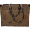 ルイ・ヴィトン LOUIS VUITTON オンザゴー GM M44576 ブラウン ジャイアント・リバース メンズ ハンドバッグ