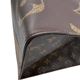 ルイ・ヴィトン LOUIS VUITTON オンザゴー GM M44576 ブラウン ジャイアント・リバース メンズ ハンドバッグ