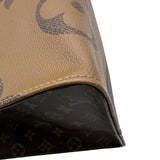 ルイ・ヴィトン LOUIS VUITTON オンザゴー GM M44576 ブラウン ジャイアント・リバース メンズ ハンドバッグ