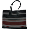 サルヴァトーレ・フェラガモ Salvatore Ferragamo ロゴトート 214955 ブラック/フレイムレッド ファブリック レディース トートバッグ