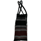 サルヴァトーレ・フェラガモ Salvatore Ferragamo ロゴトート 214955 ブラック/フレイムレッド ファブリック レディース トートバッグ