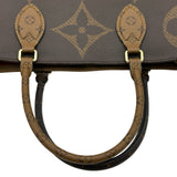 ルイ・ヴィトン LOUIS VUITTON オンザゴーGM M44576 ブラウン ジャイアント・リバース レディース トートバッグ