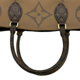 ルイ・ヴィトン LOUIS VUITTON オンザゴーGM M44576 ブラウン ジャイアント・リバース レディース トートバッグ