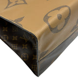 ルイ・ヴィトン LOUIS VUITTON オンザゴーGM M44576 ブラウン ジャイアント・リバース レディース トートバッグ