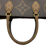 ルイ・ヴィトン LOUIS VUITTON オンザゴーGM M44576 ブラウン ジャイアント・リバース レディース トートバッグ